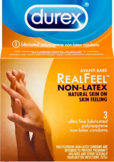 DUREX® Avanti Bare® RealFeel™ Non-Latex Condoms